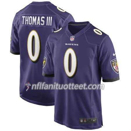 Miesten Baltimore Ravens NFL Pelipaita Earl Thomas 0 Nike Violetti